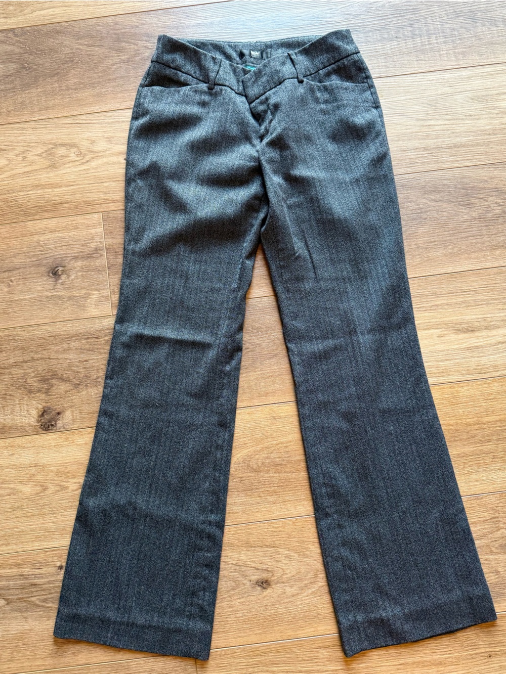 Mossimo Supply Co. Straight Leg Dress Pants in Dark Gray
